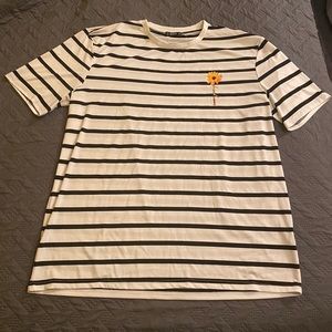 Shein Inspirational Stripped T-Shirt Size XX-Large